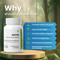 Biotin (60 Tablets) - Pack of 4