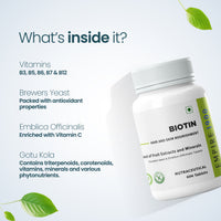Biotin (60 Tablets) - Pack of 4