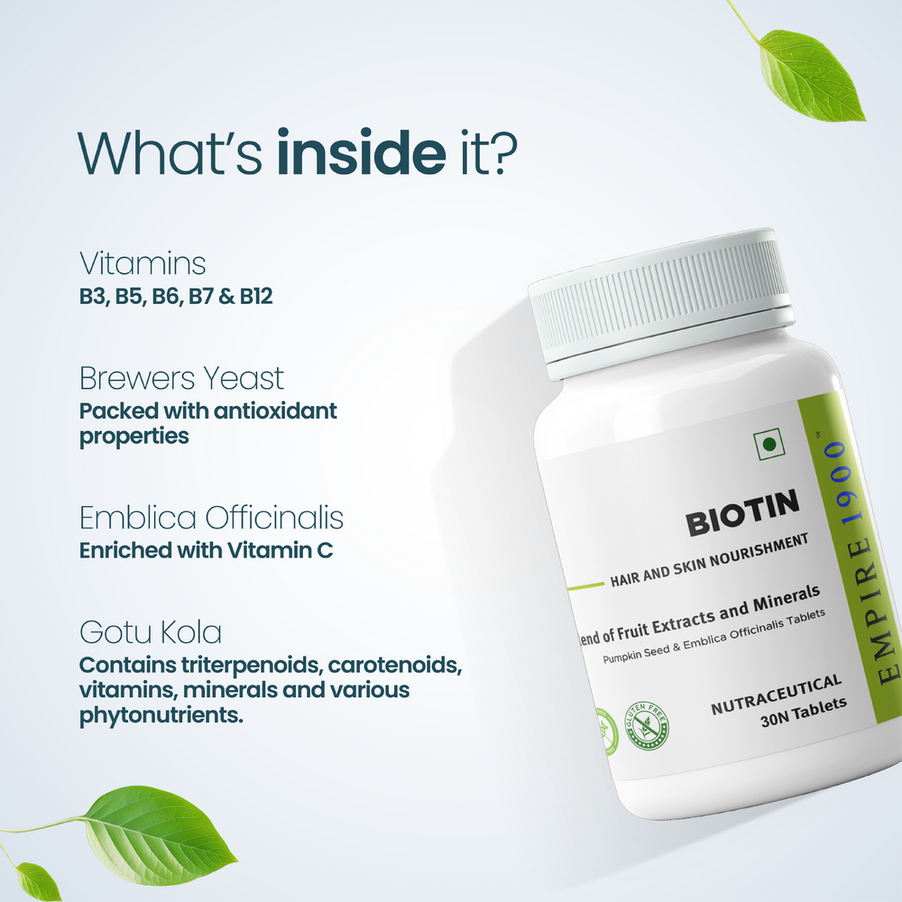 Biotin (30 Tablets)