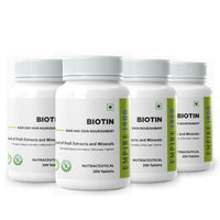 Biotin (30 Tablets) - Pack of 4