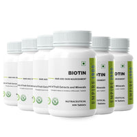 Biotin (60 Tablets) - Pack of 6