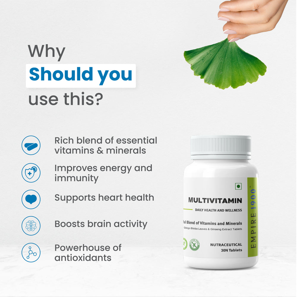 Multivitamin (30 Tablets) - Pack of 4
