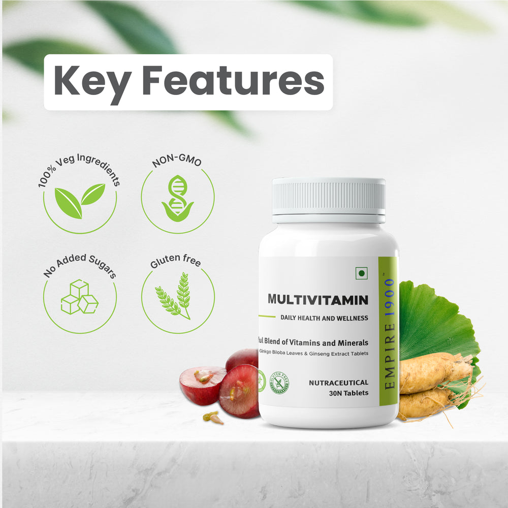 Multivitamin (30 Tablets) - Pack of 4