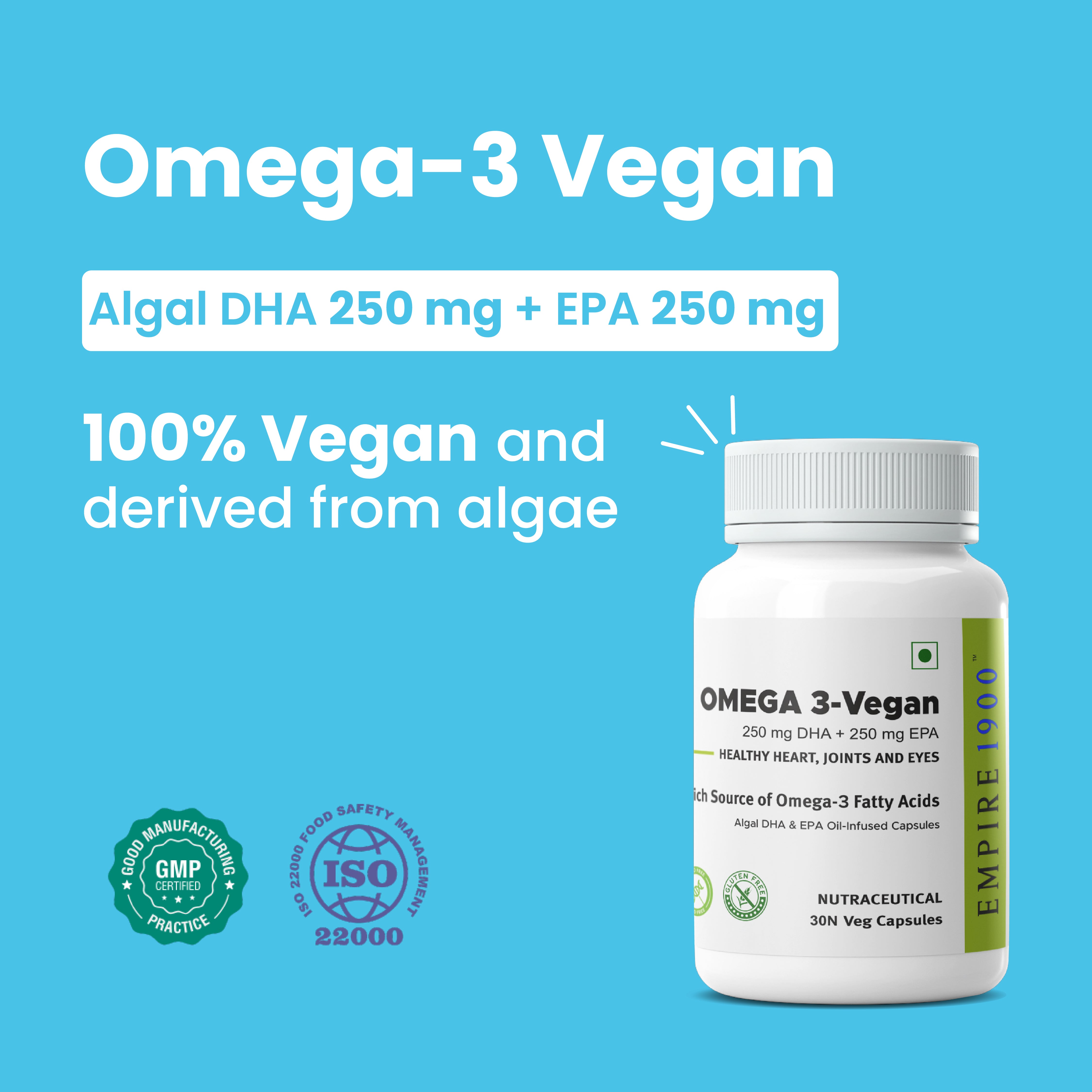 Omega 3 Vegan (30 Capsules)
