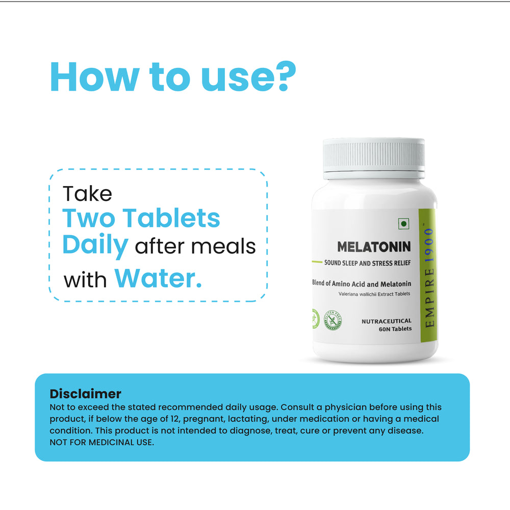 Melatonin (60 Tablets) - Pack of 2
