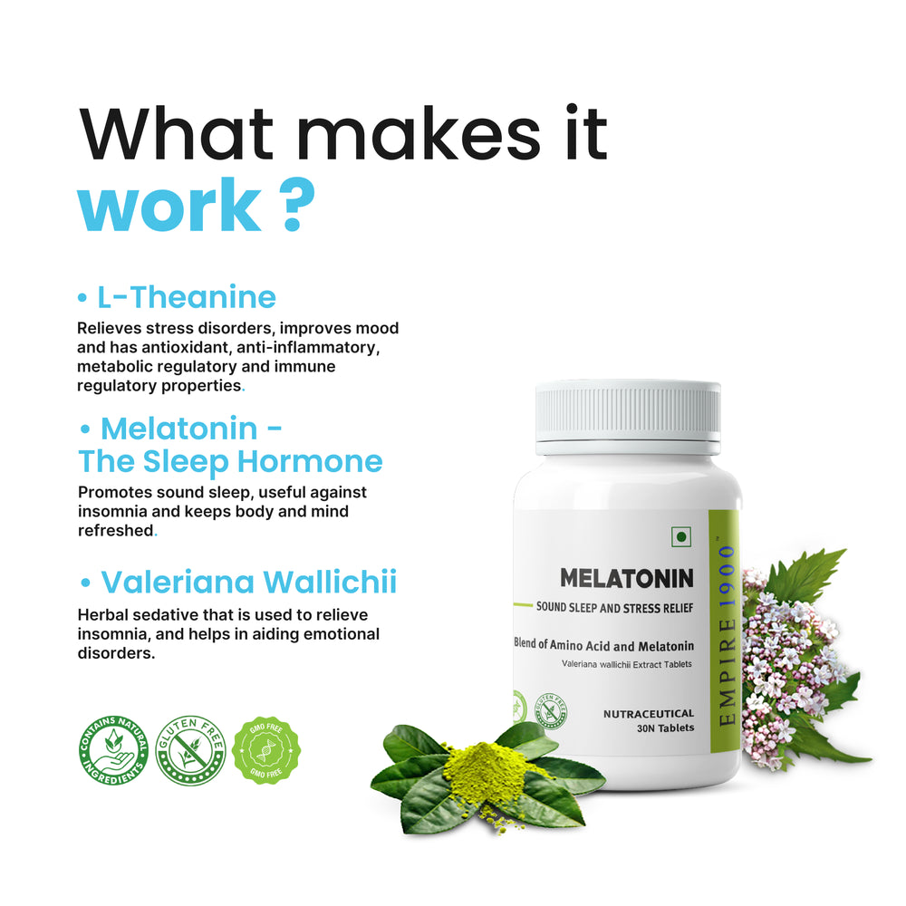 Melatonin (30 Tablets) - Pack of 4