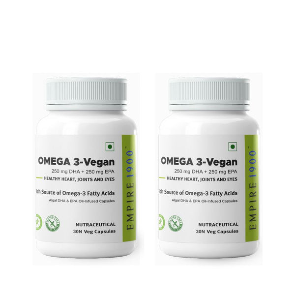Omega 3 Vegan (30 Capsules) - Pack of 2