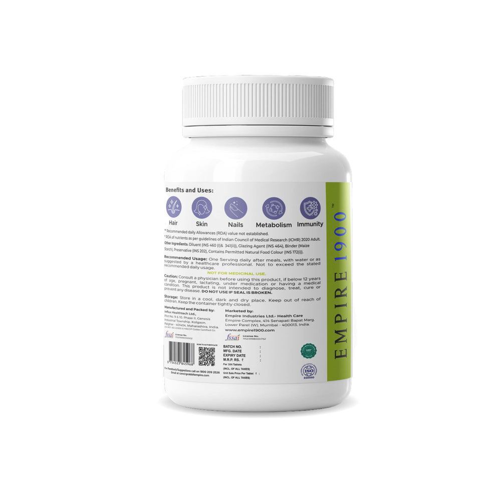Biotin (30 Tablets)