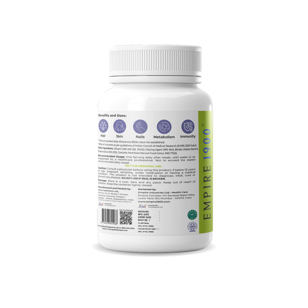 Biotin (60 Tablets)